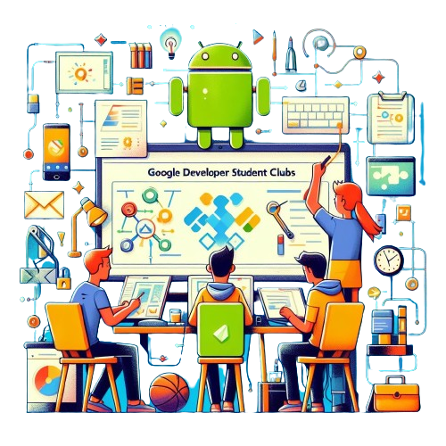 app development illustration